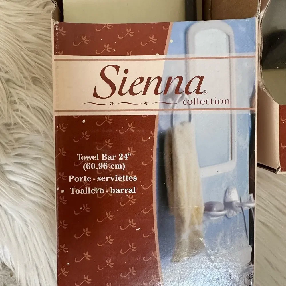 Sienna Collection by Inspirations Bathroom Hardware Accessories Set Black
